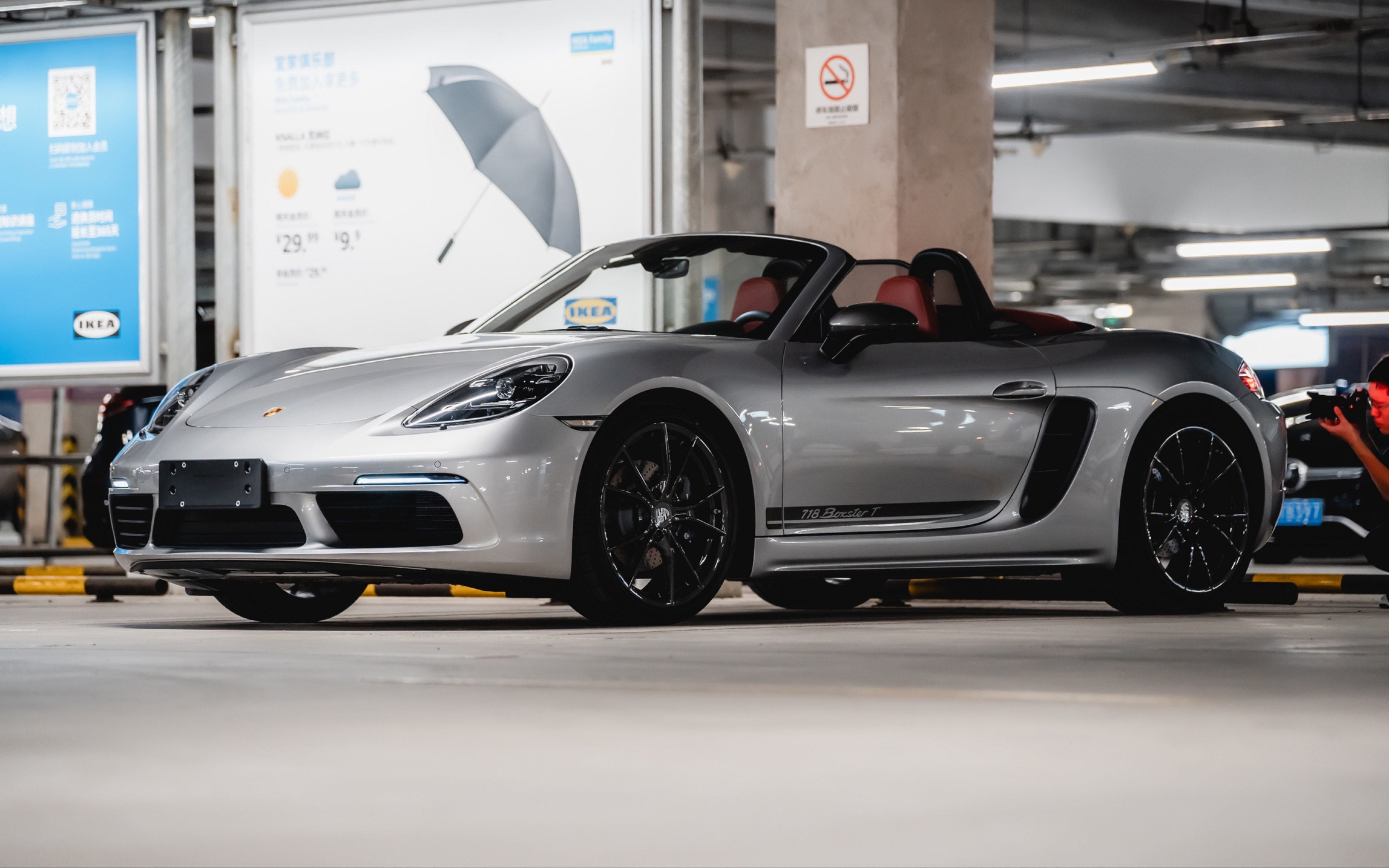 [提车vlog]开tesla model 3去提保时捷718 boxster t(982)是什么体验