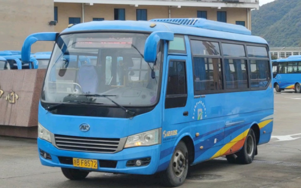 象山城乡公交326路安凯软座hff6609kde5fb 浙bf8572出泗洲头车站