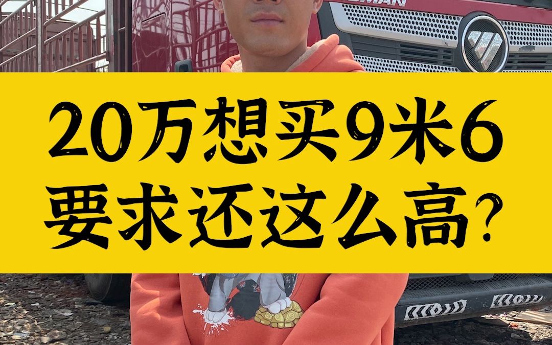 20万预算买大卡车,要大马力平地板,还得省油,你怎么不去做梦?哔哩哔哩bilibili