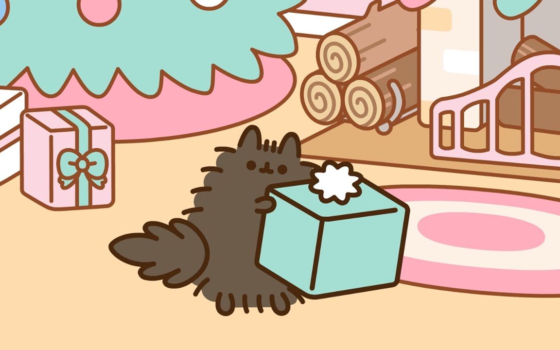 【Pusheen the Cat】皮普的礼物哔哩哔哩bilibili