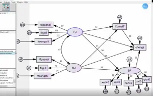 Tải video: Amos混合模型基础实例