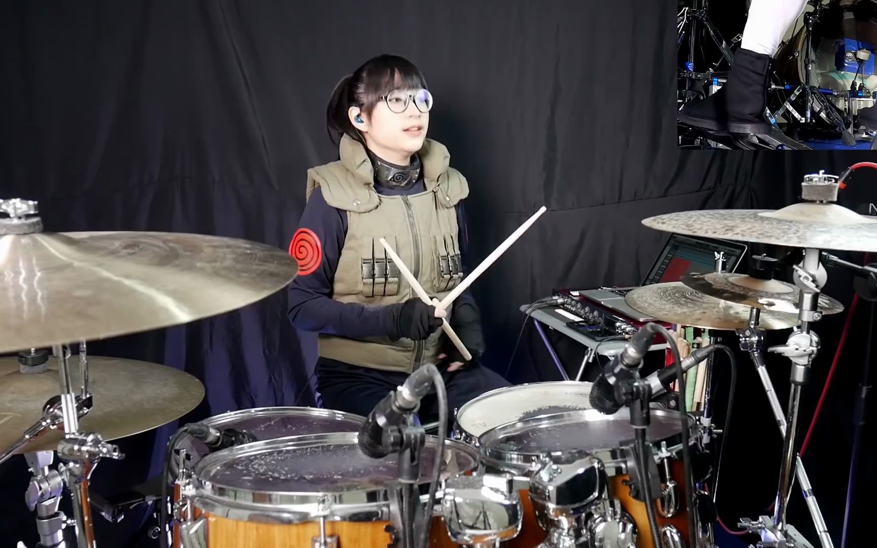 [图]Naruto Shippuuden OP1 Hero's Comeback Drum cover ( Tarn Softwhip )