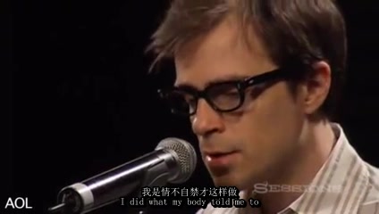 (中文字幕) 【威瑟乐团Weezer】 蝴蝶Butterfly 2009 AOL Sessions哔哩哔哩bilibili