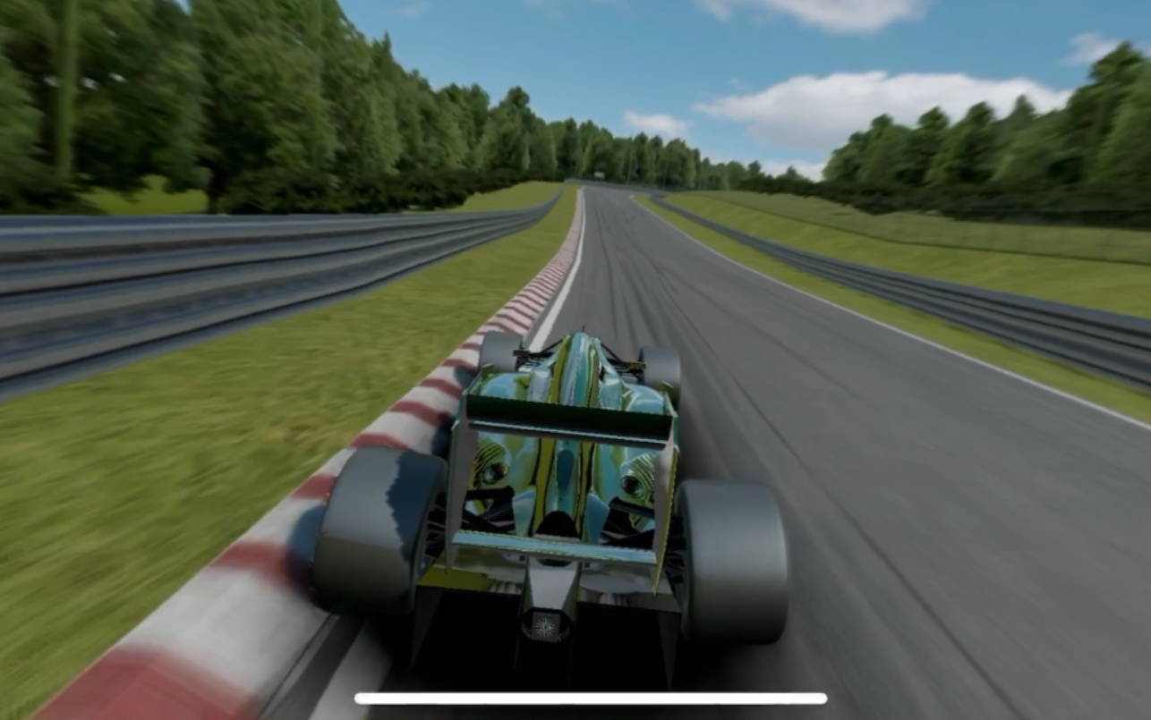 绝对赛车萌新的第一次尝试t125