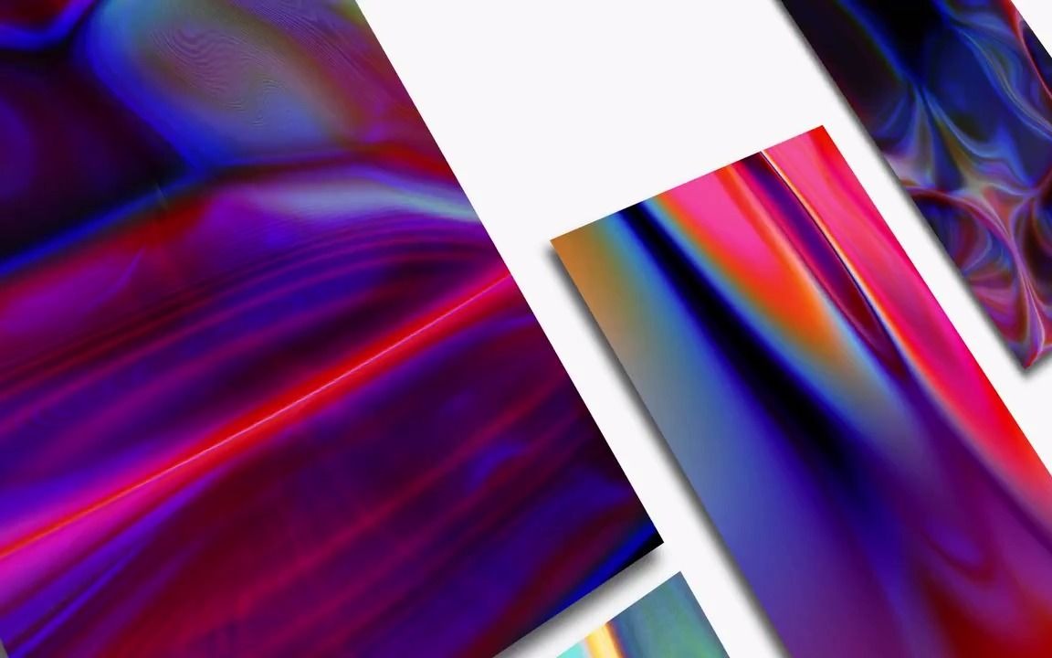 色彩丰富的创意手机屏幕产品促销