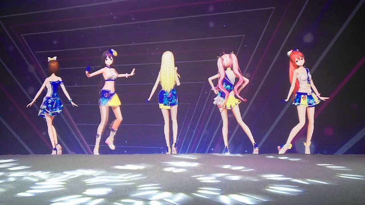 广州萤火虫ar虚拟偶像女团组合安菟现场表演_哔哩哔哩 (゜-゜)つロ