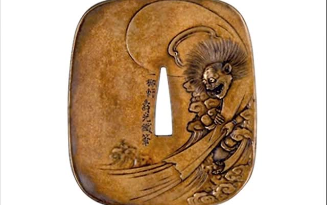 刀鐔之美tsuba91鍛鐵の美鐔の世界91