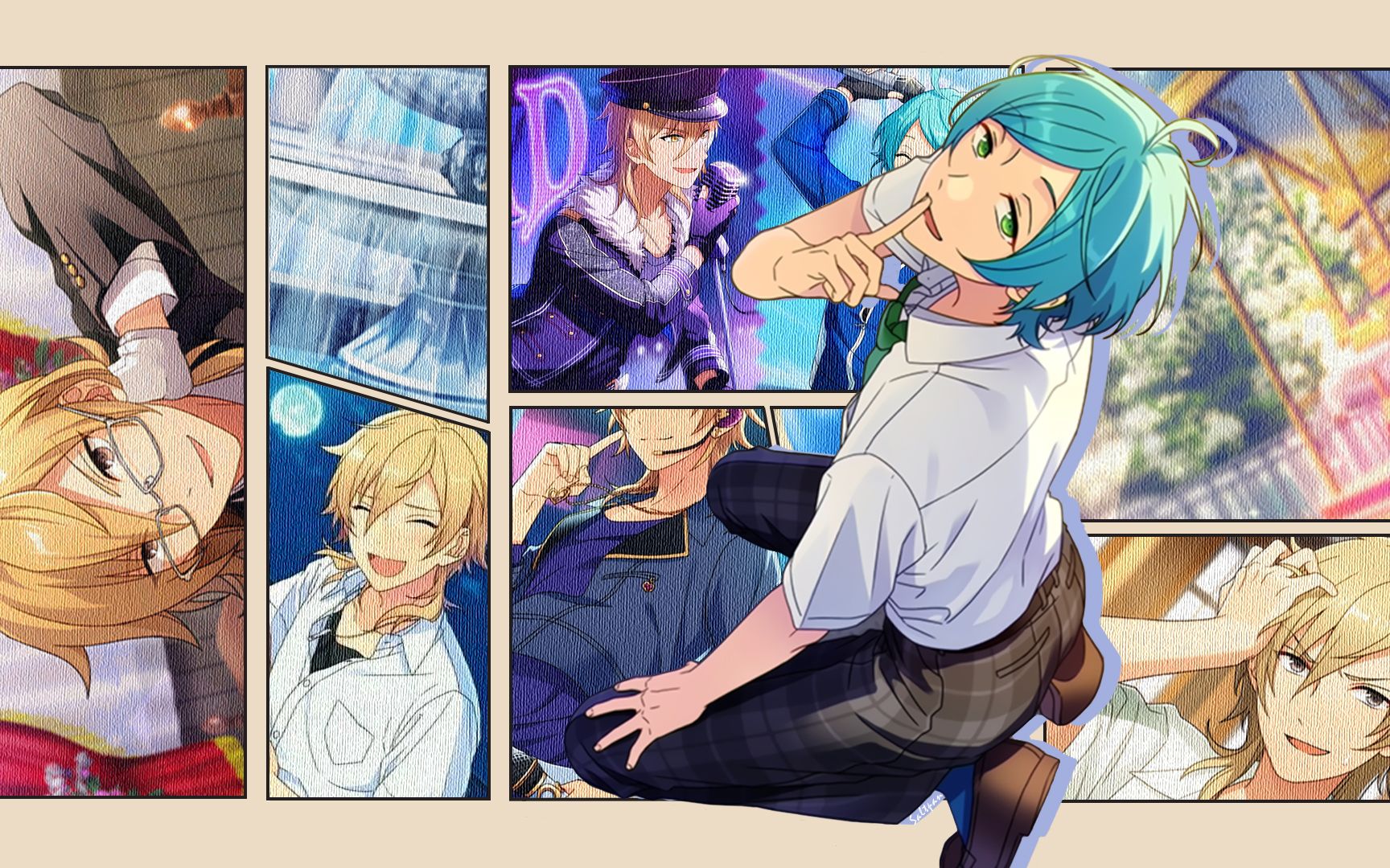 【偶像梦幻祭】长期更新的薰奏动态小人—至奇人卡池【偶像梦幻祭mmd