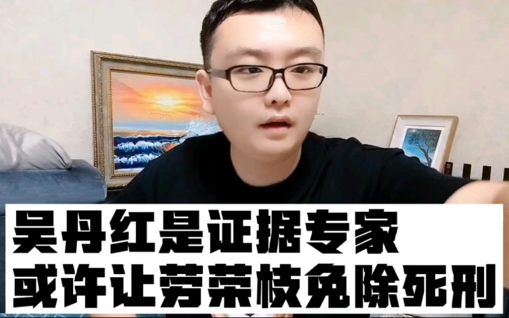 吴丹红是证据专家,公诉方证据链不足,或许让劳荣枝免除死刑哔哩哔哩bilibili