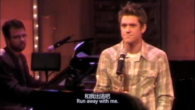 [图]【音乐剧中字】Run Away With Me—Aaron Tveit