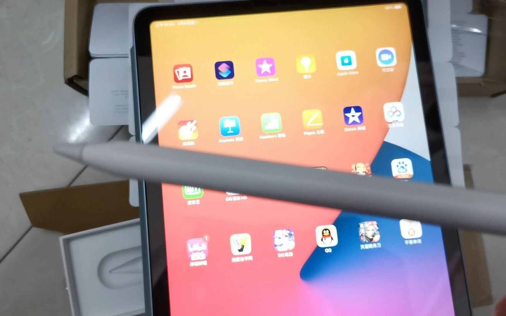 ipad电容笔applepencil二代拆箱实录使用初体验