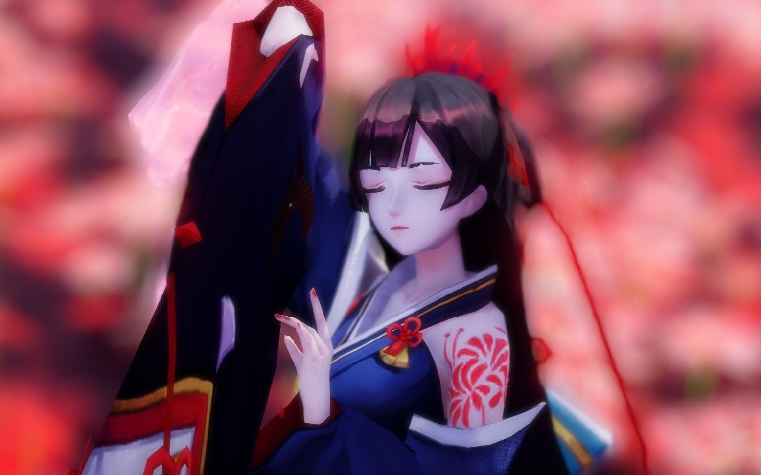 活动  【阴阳师】零基础制作3d彼岸花模型-人物模型布线讲解