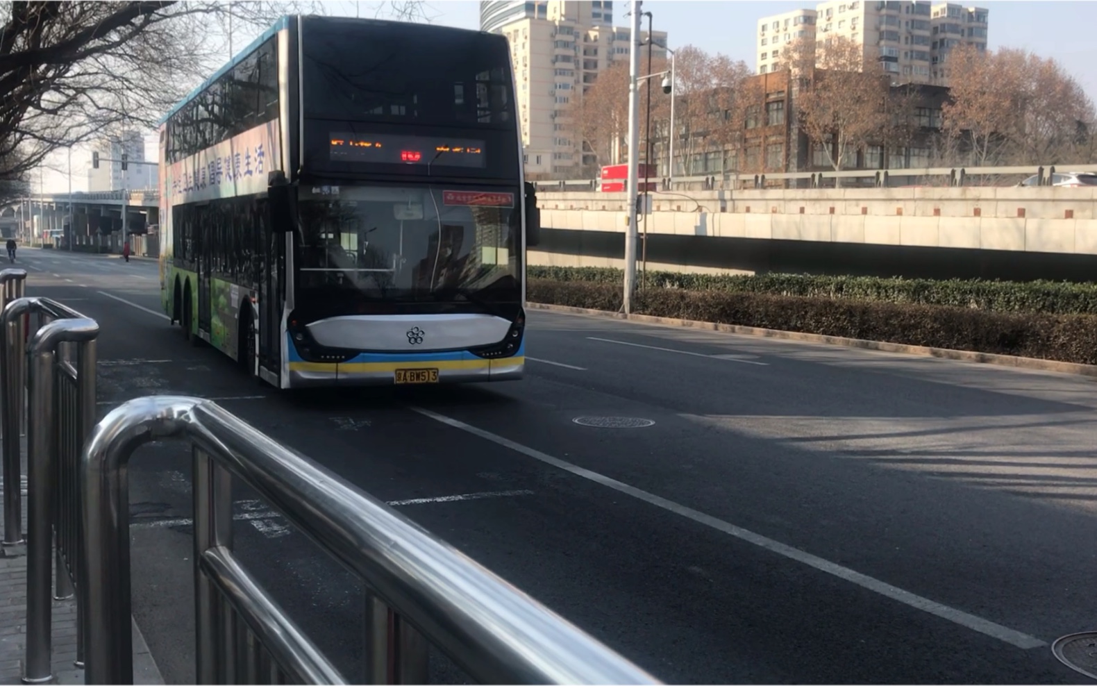 北京公交10路肖姐报站,航天桥东-南菜园