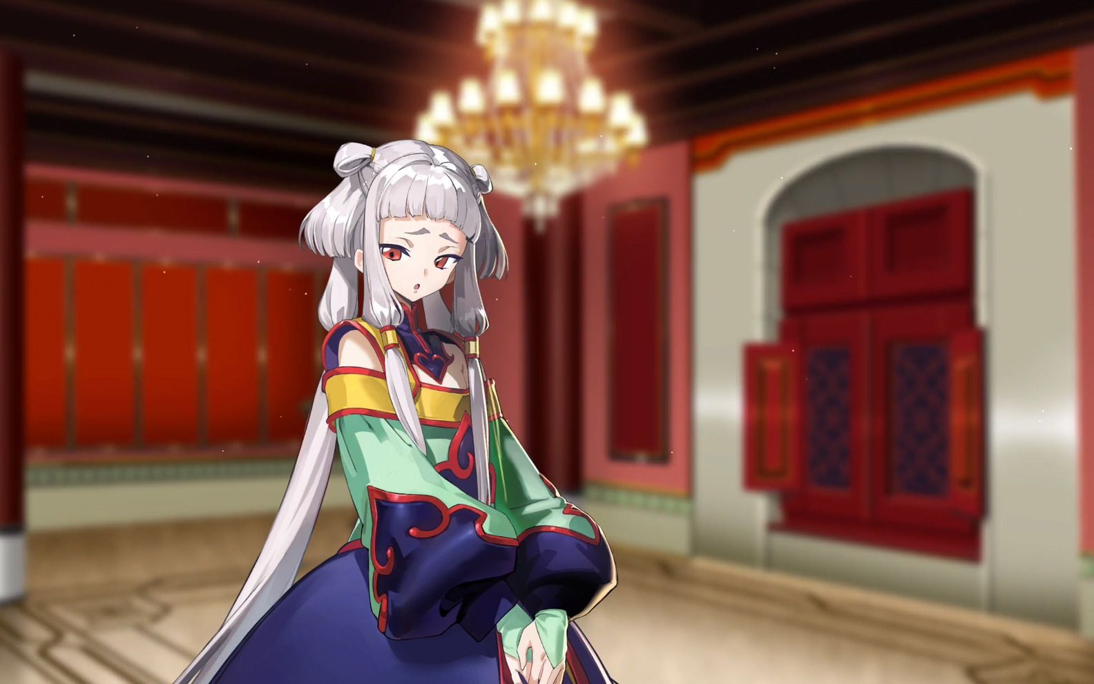 【code geass genesic re;code】天子(cv须藤纱织)语音 觉醒前后立绘