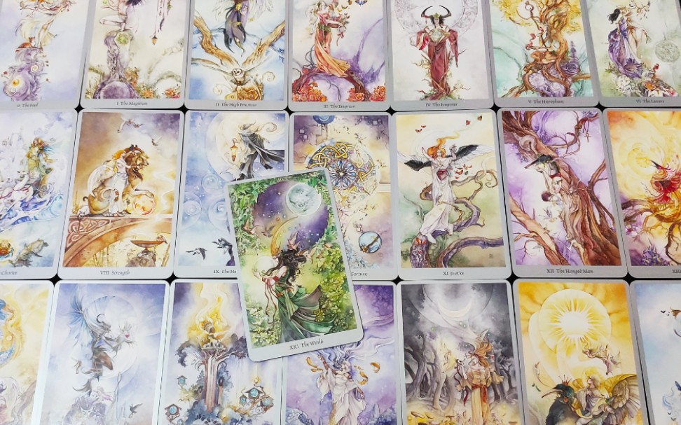 花影塔罗牌波兰印刷版开箱 展示