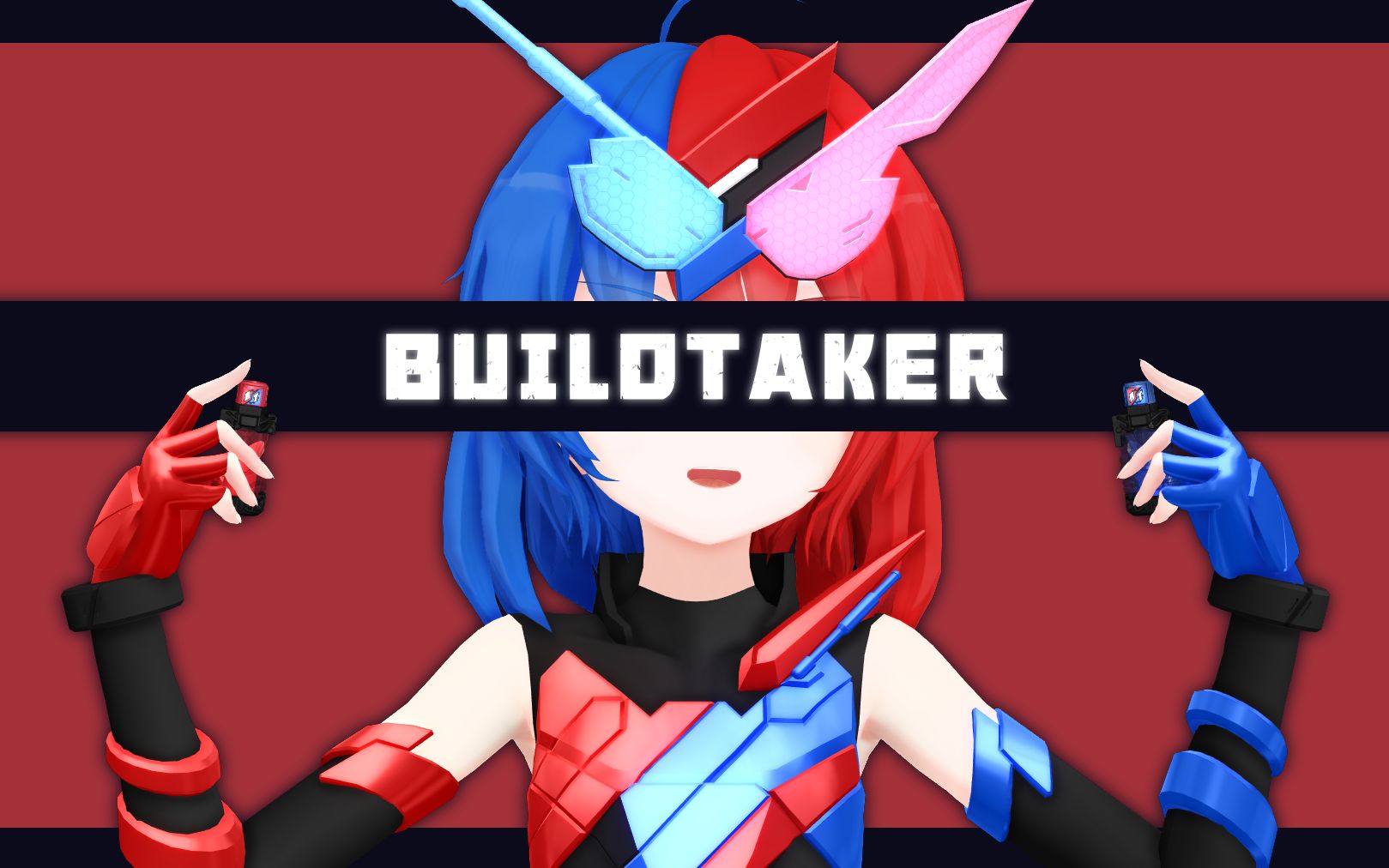 [图]【假面骑士MMD】BuildTaker——创骑把妹王【Helltaker摇】