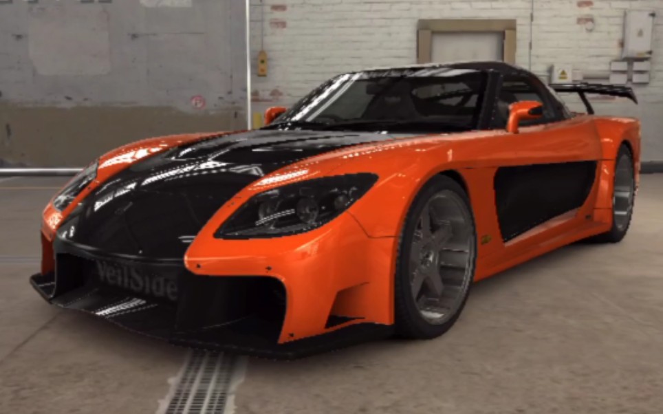 来看看韩的rx-7有多快