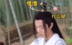 Download Video: 导演：魏无羡🐰那个腿放进去，肖战小兔子懵了！“原来是你的腿”肖憨憨天生萌感[兔子]啊