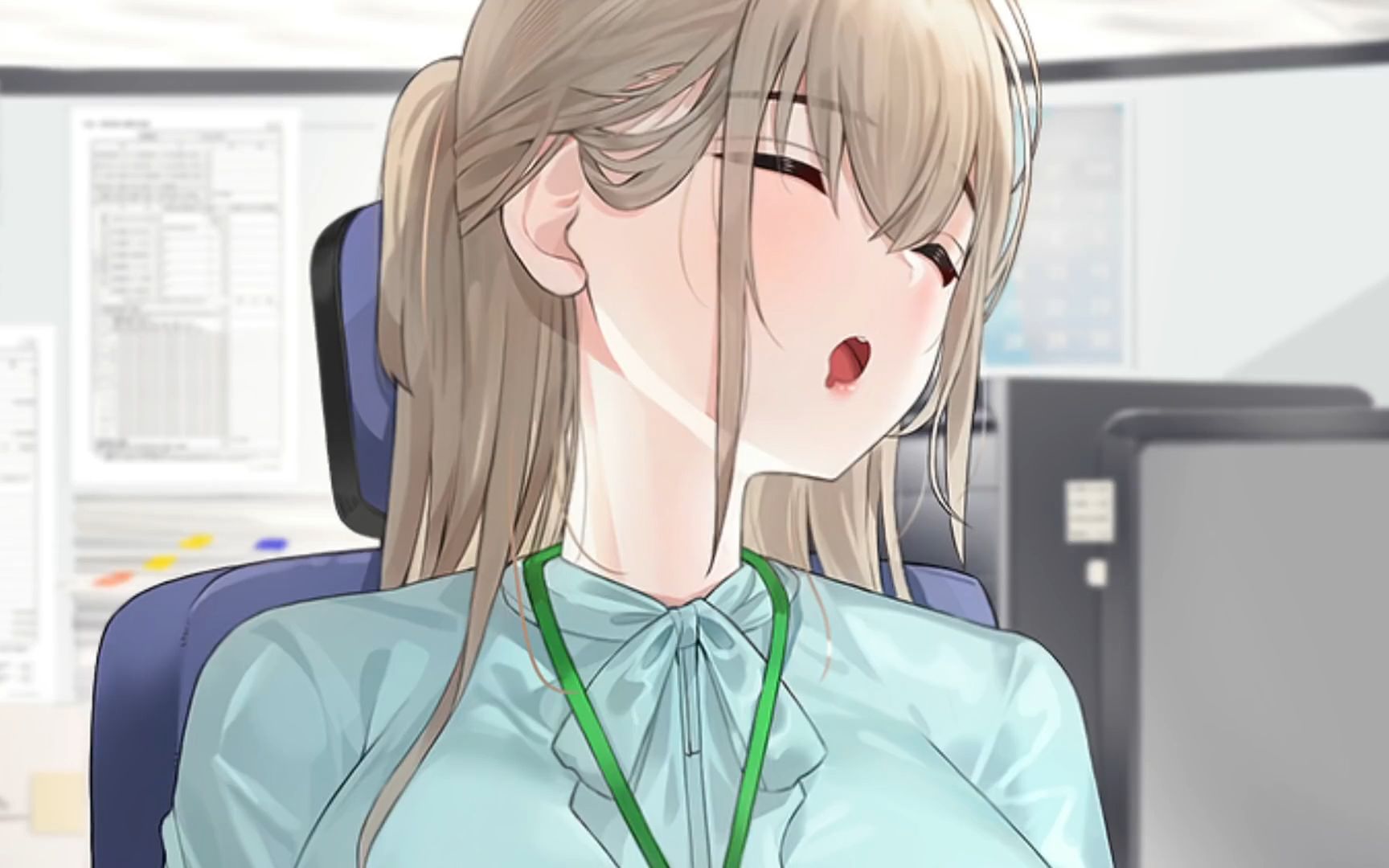 【日语同人音声】工作认真的女上司「呐.