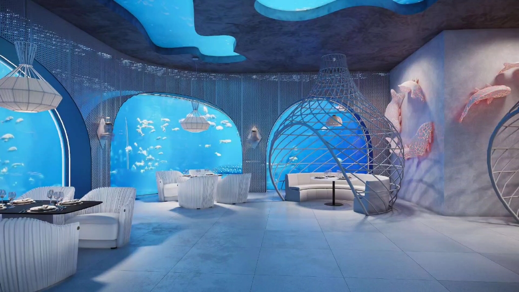 上海潜凯海洋工程专注水族馆设计施工 海洋馆设计施工 大型亚克力鱼缸