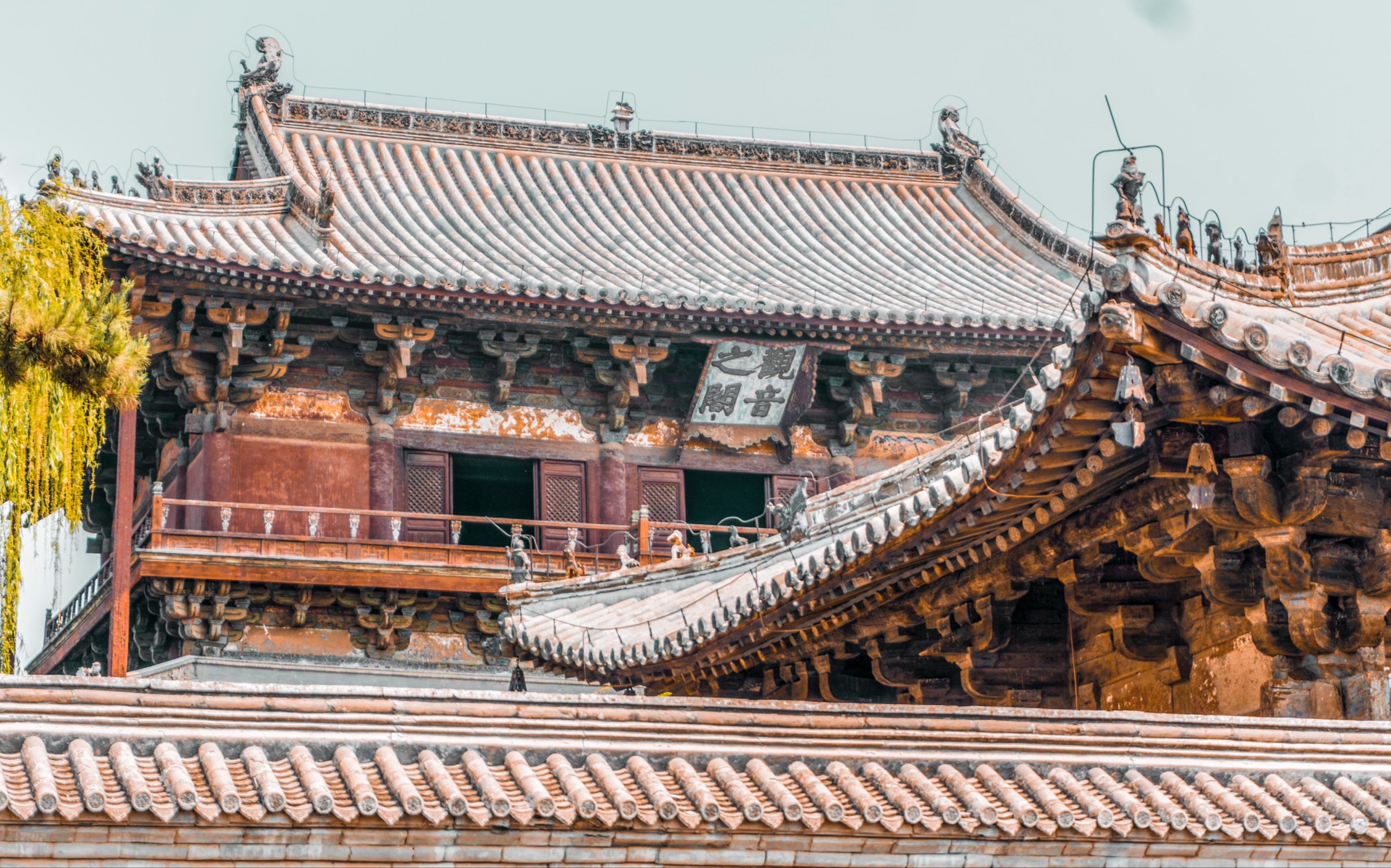 国保天津蓟县独乐寺图片(摄于2021.5.19)