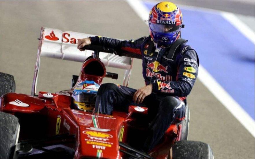 跟f1车手机长韦伯,学踩刹车的技巧——循迹刹车_哔哩哔哩_bilibili