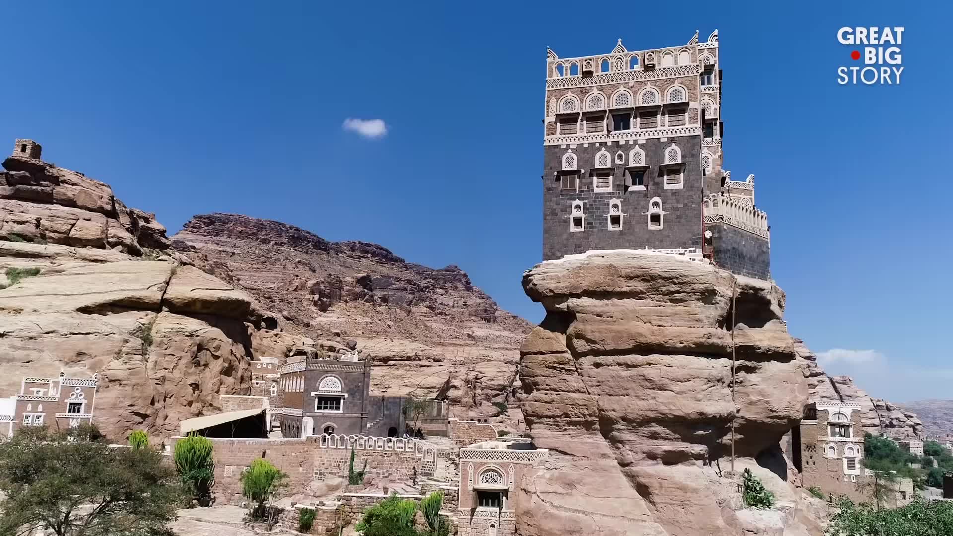 也门传统建筑的杰出代表——"石头宫殿"(中文原创字幕)