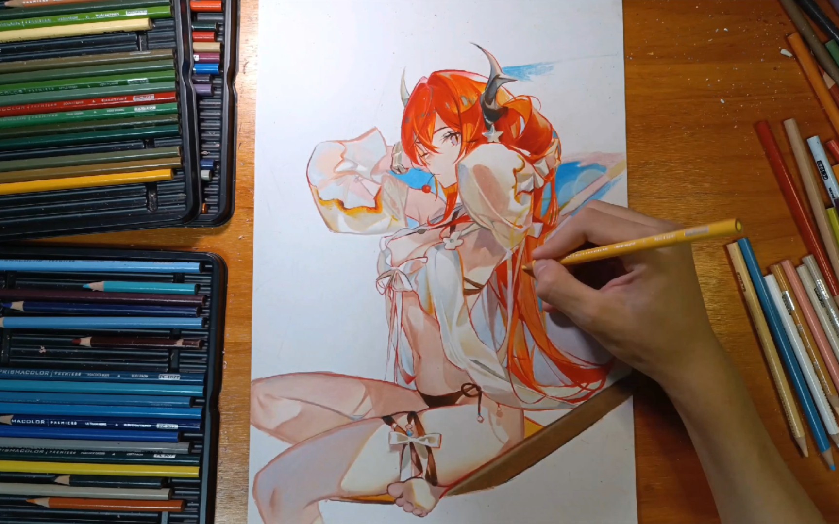 【手绘】明日方舟 缤纷奇境 史尔特尔!