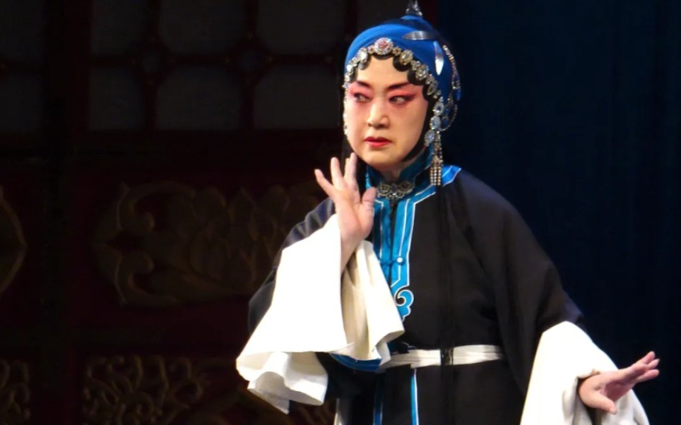【秦腔老唱段音配图添字幕系列七】余巧云《英台哭灵》_哔哩哔哩 (゜