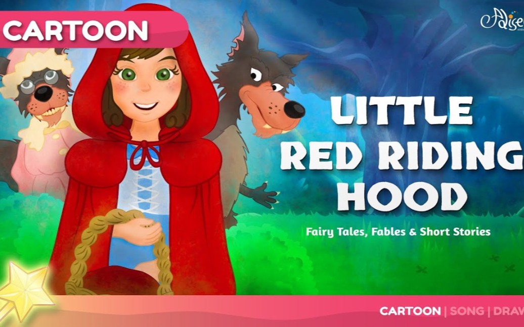 [童话故事学英语高清1080p] 小红帽little red riding hood