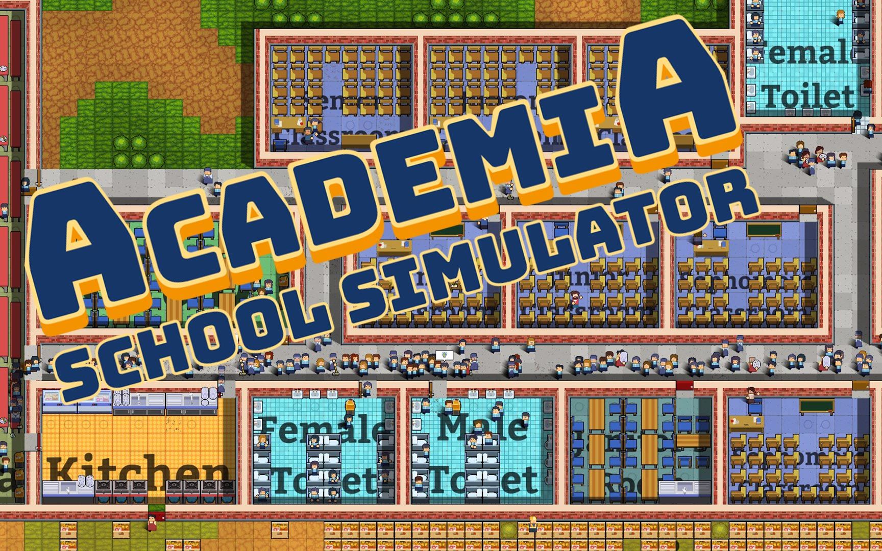 学校模拟器 #3 终于有学生毕业了!(Academia : School Simulator 试玩)哔哩哔哩bilibili