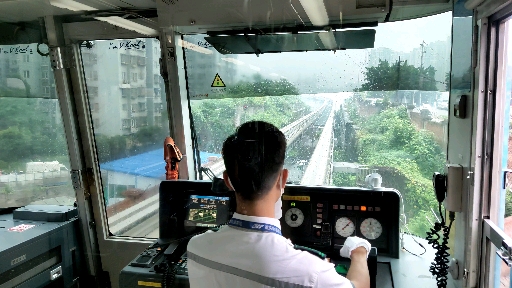 【重庆轨道交通】2号线人工报站了解一下(02002号车,4k60fps版)