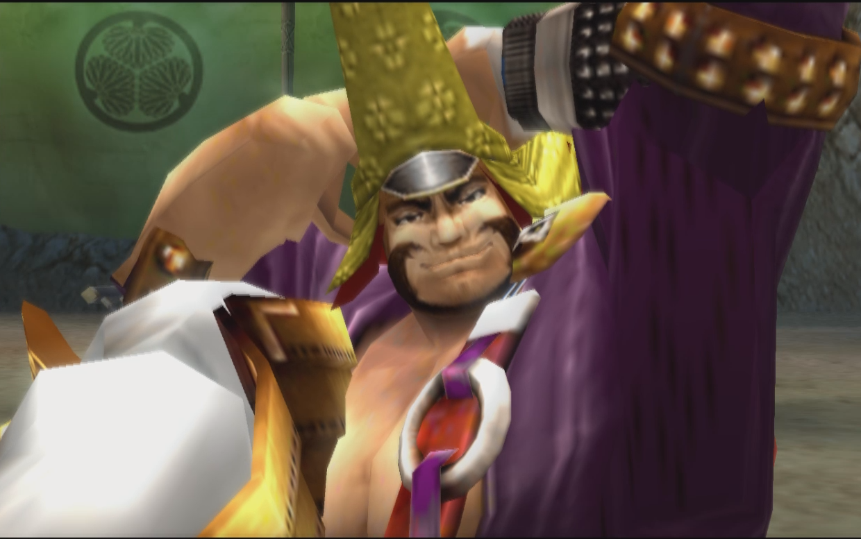 战国basara2英雄外传,凑数型英雄,本愿寺显如暴打究极难度本多忠胜