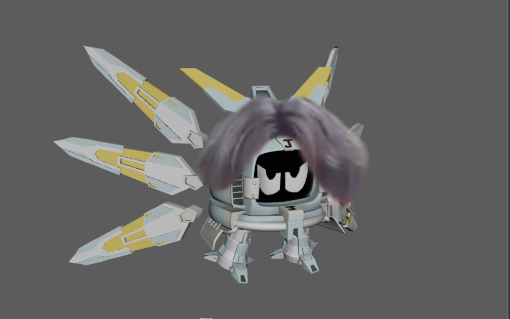 【赛尔号】练习时长两年半的贾斯汀站长建模