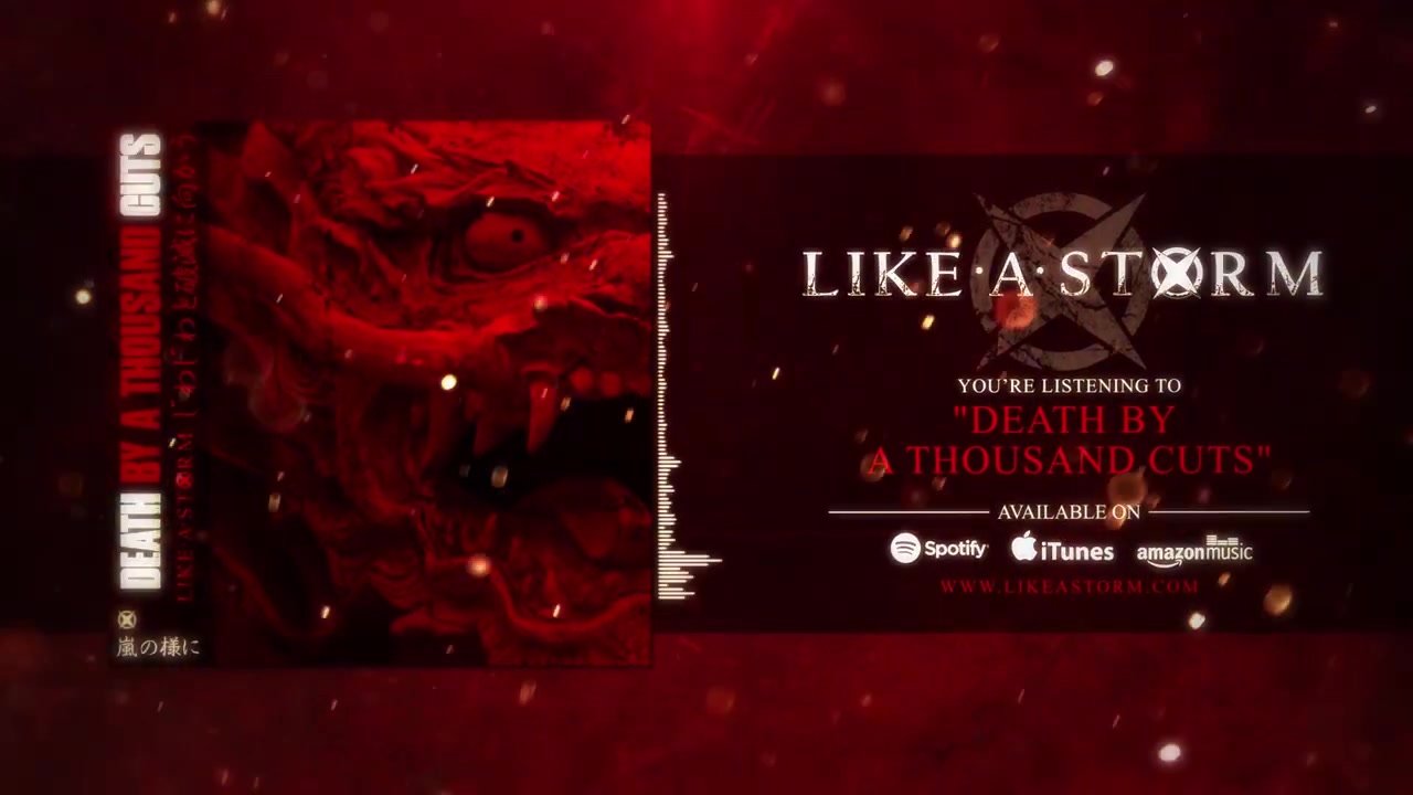 [图]yt1s.com - LIKE A STORM Death By A Thousand Cuts NEW Official Visualizer_v720P