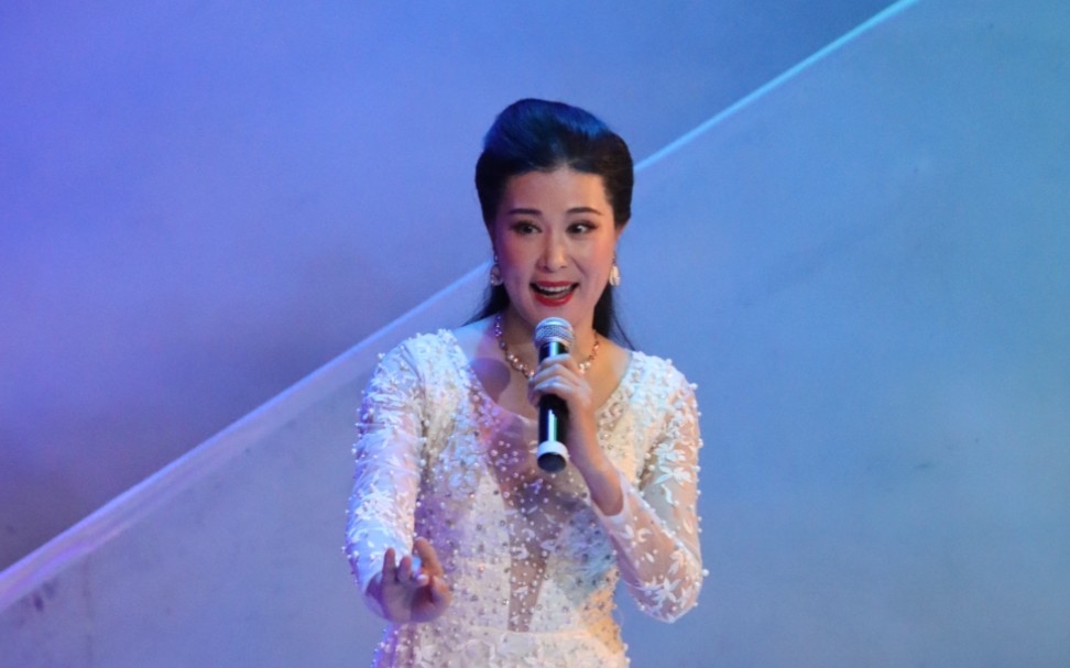 黄梅戏名家吴美莲,《梁祝》中经典唱段(英台描药)_哔哩哔哩_bilibili