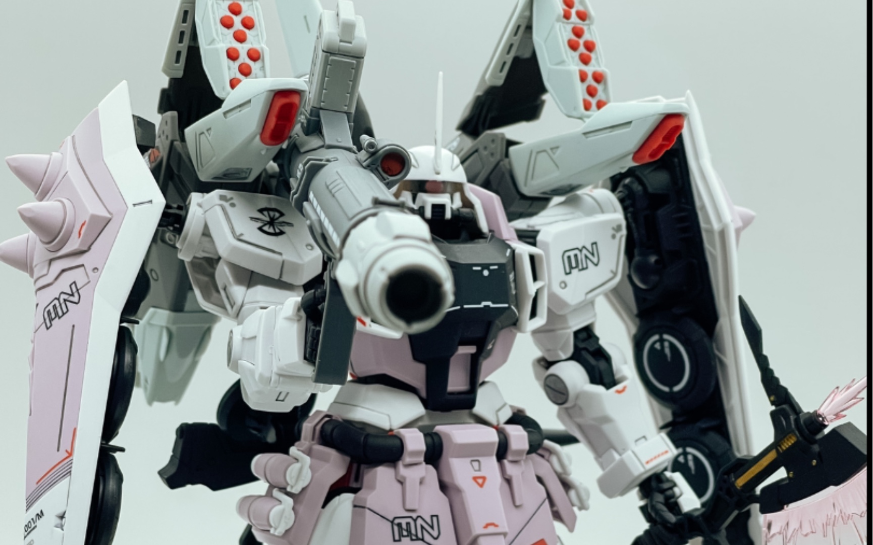 【素组展示】万代pb限定 mg瞬发型幻影扎古 雷专用扎古