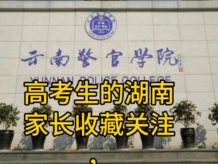 1,云南警官学院提前批刑警公安类,2024年在湖南全省招男生选科物理