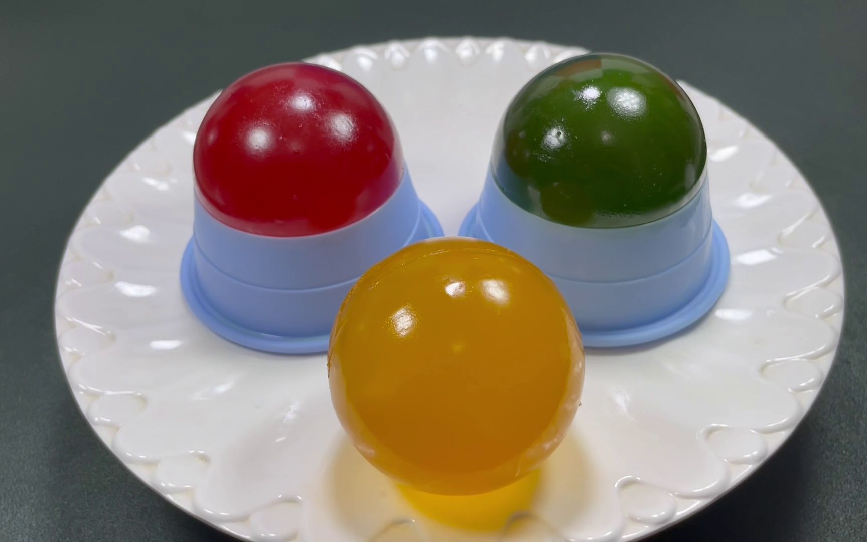 qq糖变装系列好看又美味的果冻球自制美食