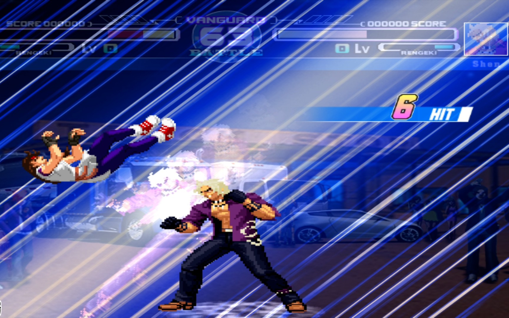 拳皇乱斗mugen,坂崎由莉vs神武