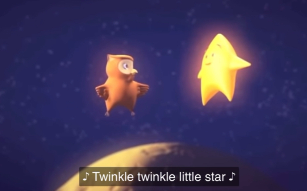 [图]英语启蒙儿歌｜Twinkle Twinkle Little Star｜手势舞示范