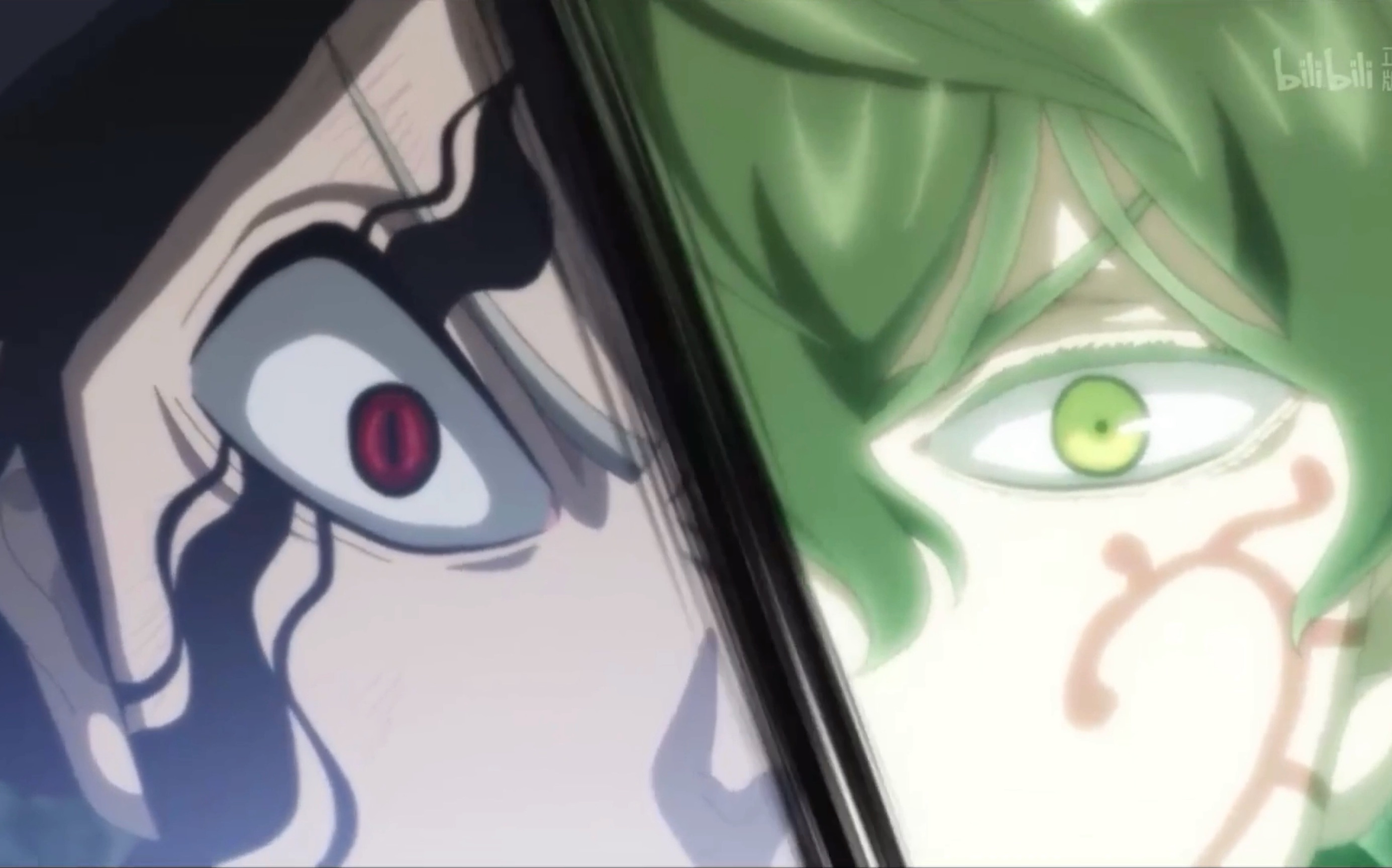 【黑色四叶草/五叶草】片段 黑色亚斯塔&精灵尤诺 合体一击 迫害金色