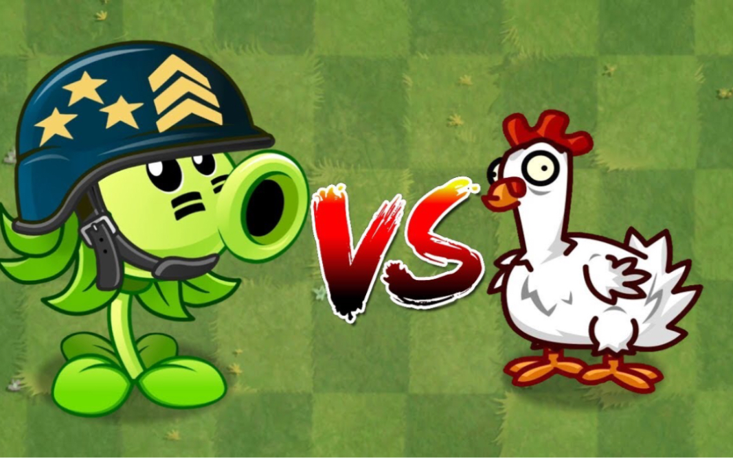 pvz 2挑战-100植物最高等级vs僵尸鸡50级高速-torllge