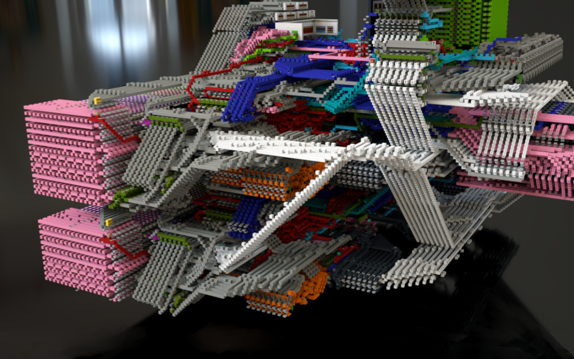 【mc超级工程】你从未见过的4核红石电脑