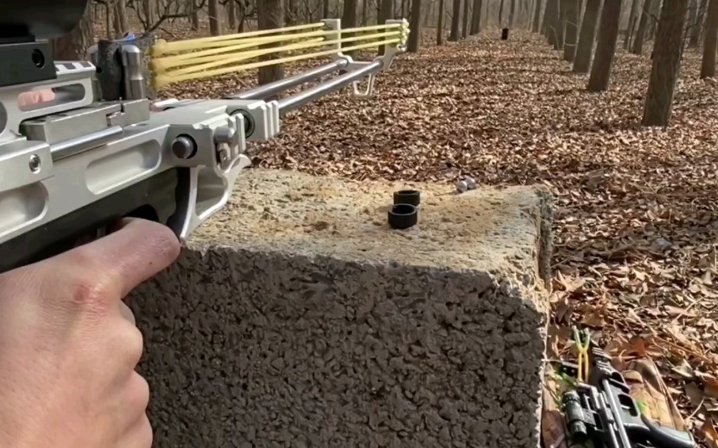 猎鹰小巧便携式弹弓,数控加工更精致