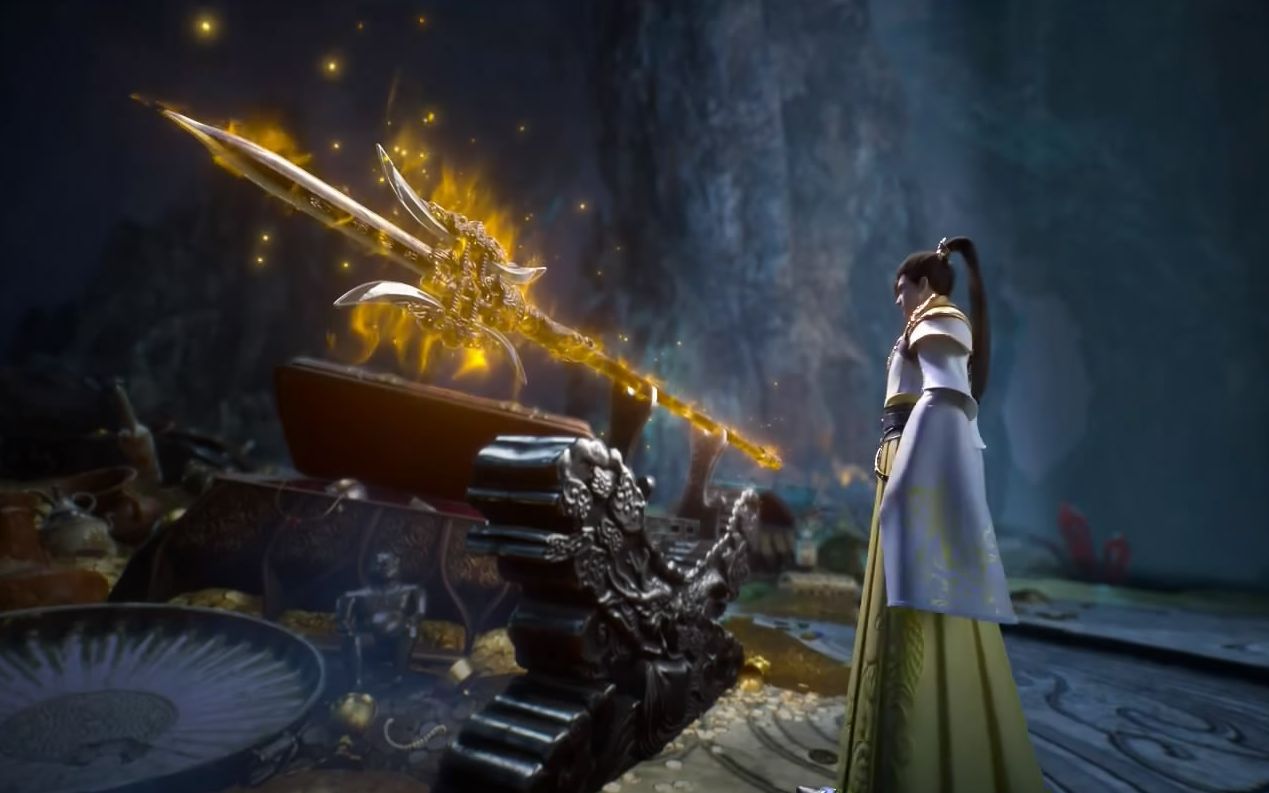 完美世界67集看点,石昊成为人皇喜提天荒战戟,月婵被抓去当侍女