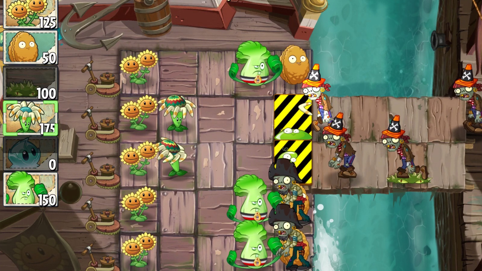 植物大战僵尸2国际版 海盗港湾 第16～20天