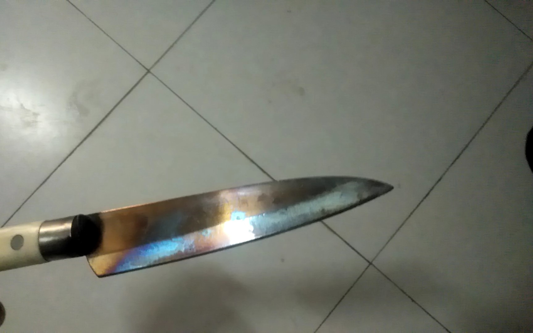 表面淬火–水果刀(崭新出土)