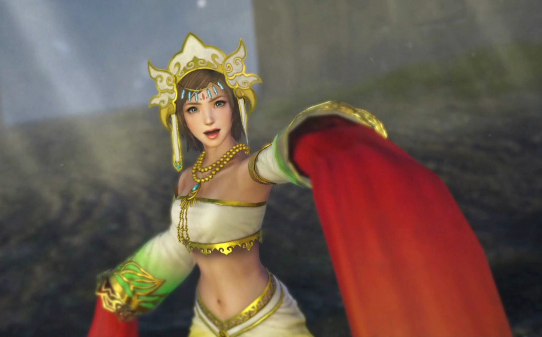 真的没想到我们的三藏法师竟然是一个小美女啊无双大蛇3是真好玩