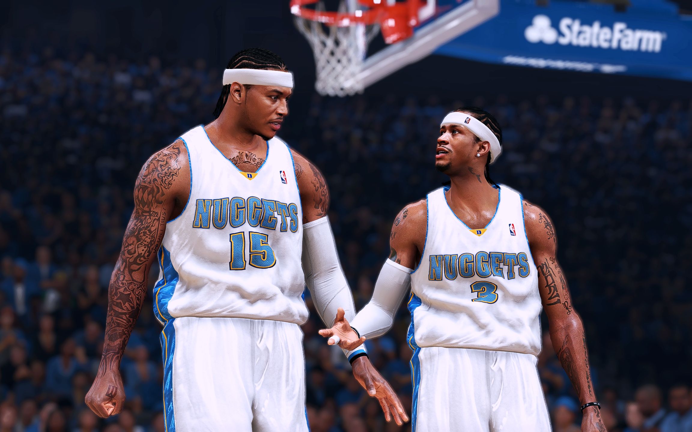 nba2k23 还记得"黄金双枪"时期的掘金吗